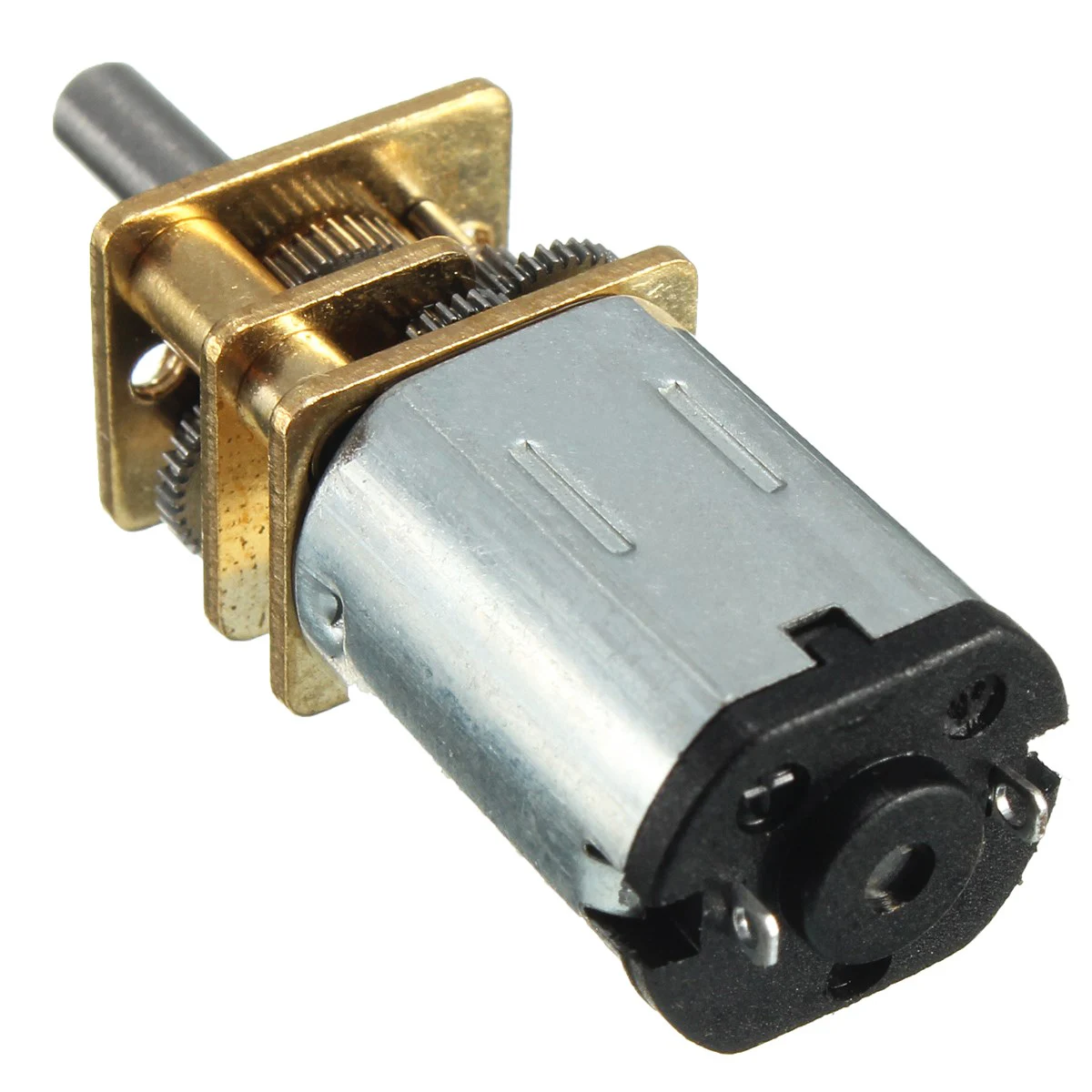

DC 6V Mini Reduction Gear Motor 36mm 12mm Diameter Electric Silver Golden DIY RC Car Toy 30RPM Metal Micro Motor
