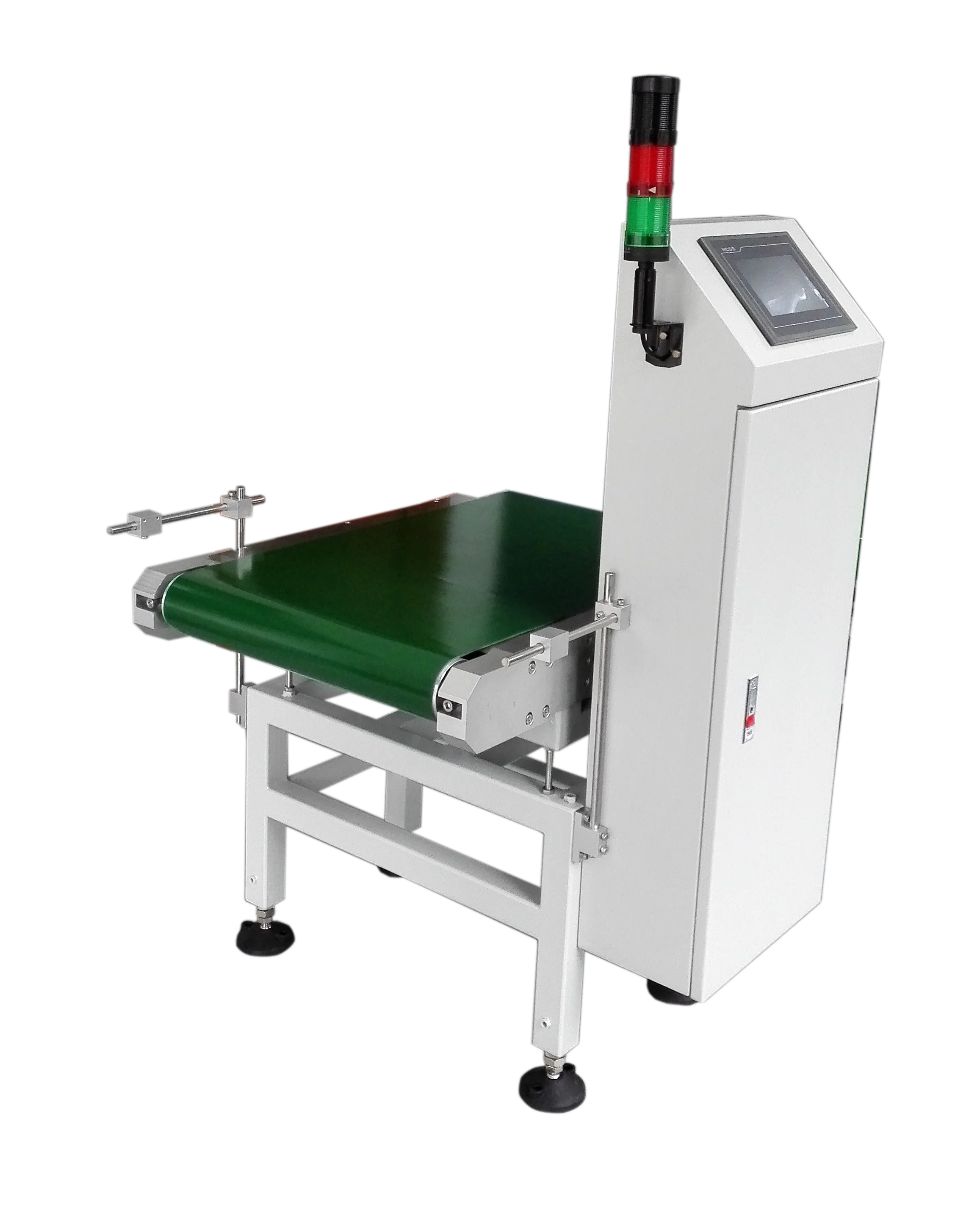 Macchina per pesare e smistare materiali medici