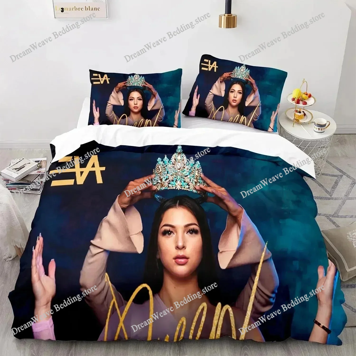 

3D Print Eva Queen Bedding Set Duvet Cover Bed Set Quilt Cover Pillowcase Comforter king Queen Size Boys Adult Bedding Set