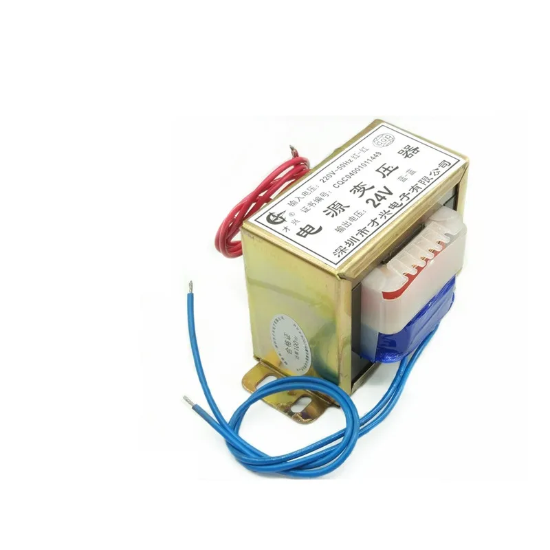 3W 5W 10W 20W 30W 50W 60W 80W 100W Power Transformer Input AC 220V 50HZ Output AC 6V 9V 12V 15V 18V 24V Single/Dual