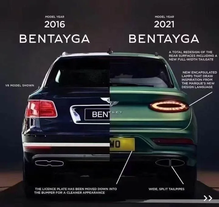CS para Bentayga Body Kit Bentayga Facelift Kit Bentayga Body Kit 2016 a 2021