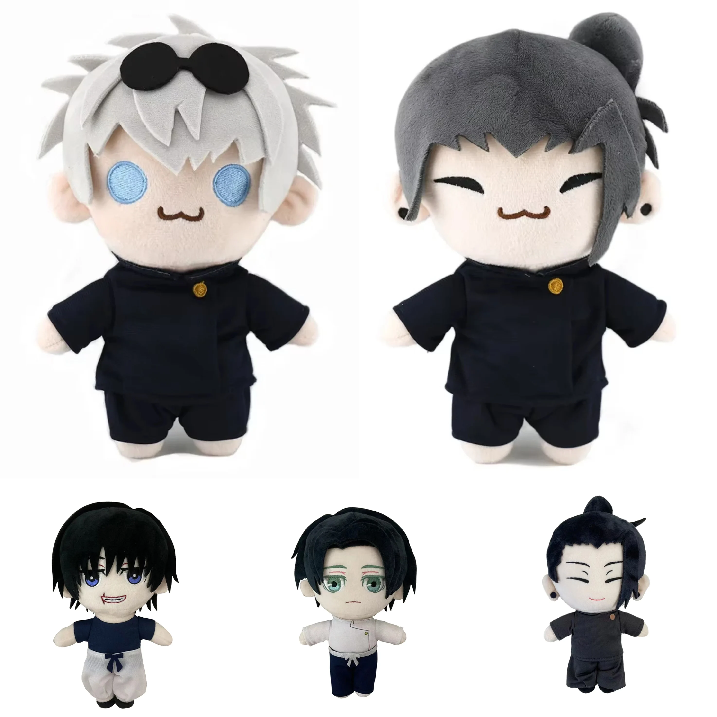 Plüschtiere & Plüschfiguren Gojo Saturo Geto Suguru Jujutsu Kaisen Cosplay Plüsch Niedliche Weiche Sammlerstücke Requisiten