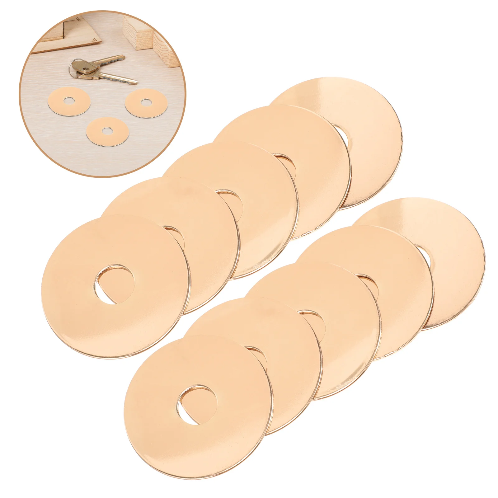 

10pcs M10 Lamp Cover Collar Ring Socket Replacement Retainer For Floor Desk Lamps Lighting Accessories