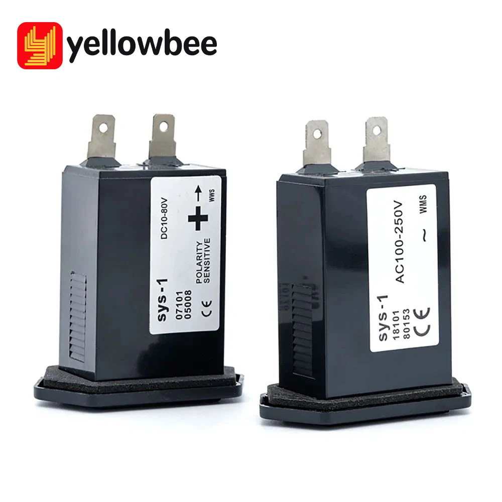 DC10-80V AC100-250V 12V 24V 220V 110V jeneratör reçel metre Waktu sayaç SYS-1