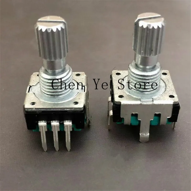 10PCS NEW M50W computer speaker wire controlled potentiometer 5P infinite position volume switch controls encoder 24 positioning