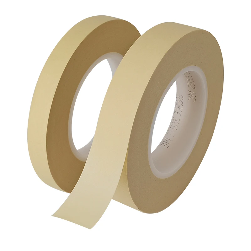 

2310SE High Performance Masking Tape Temperature Masking Crepe Textured Paper Adhesive Tape for Automotive Paint Length 55M