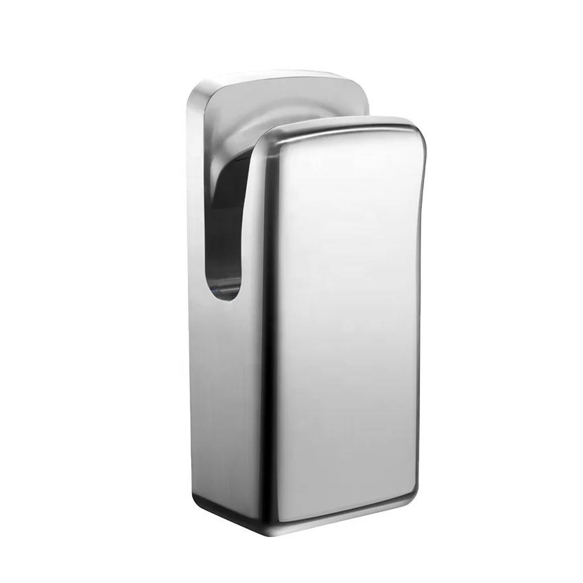 Hot sell 2018 New Stainless Steel Jet Hand Dryer with HEPA Filter Automatic Hand Dryer with UV Light BLDC Motor