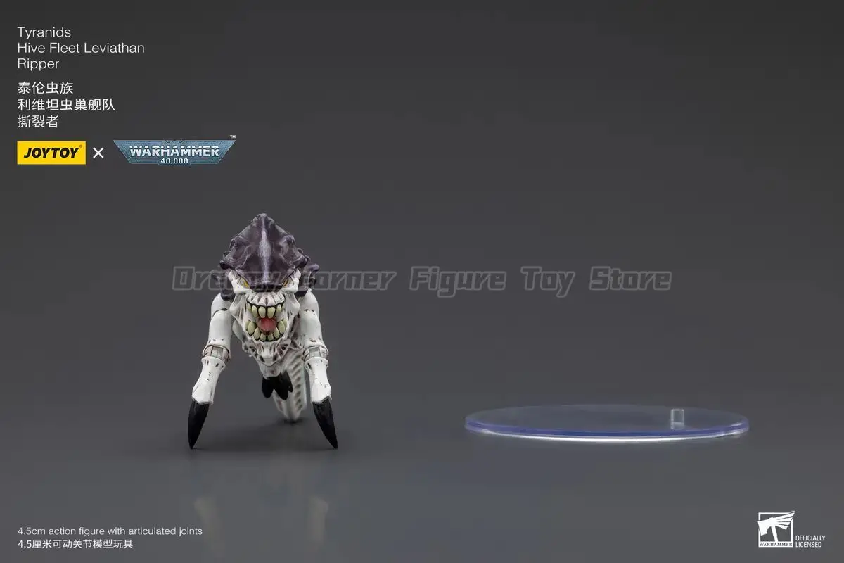 

【In Stock】JOYTOY Warhammer 40K Tyranids Hive Fleet Leviathan Ripper 1/18 Action Fiquere with Articulated Joints