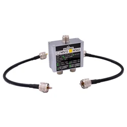 MX62 Antenna Duplexer HF & VHF UHF Duplexers 144-148MHz 400-470MHz Different Frequency Linear Combiner Wireless Radio Accessory