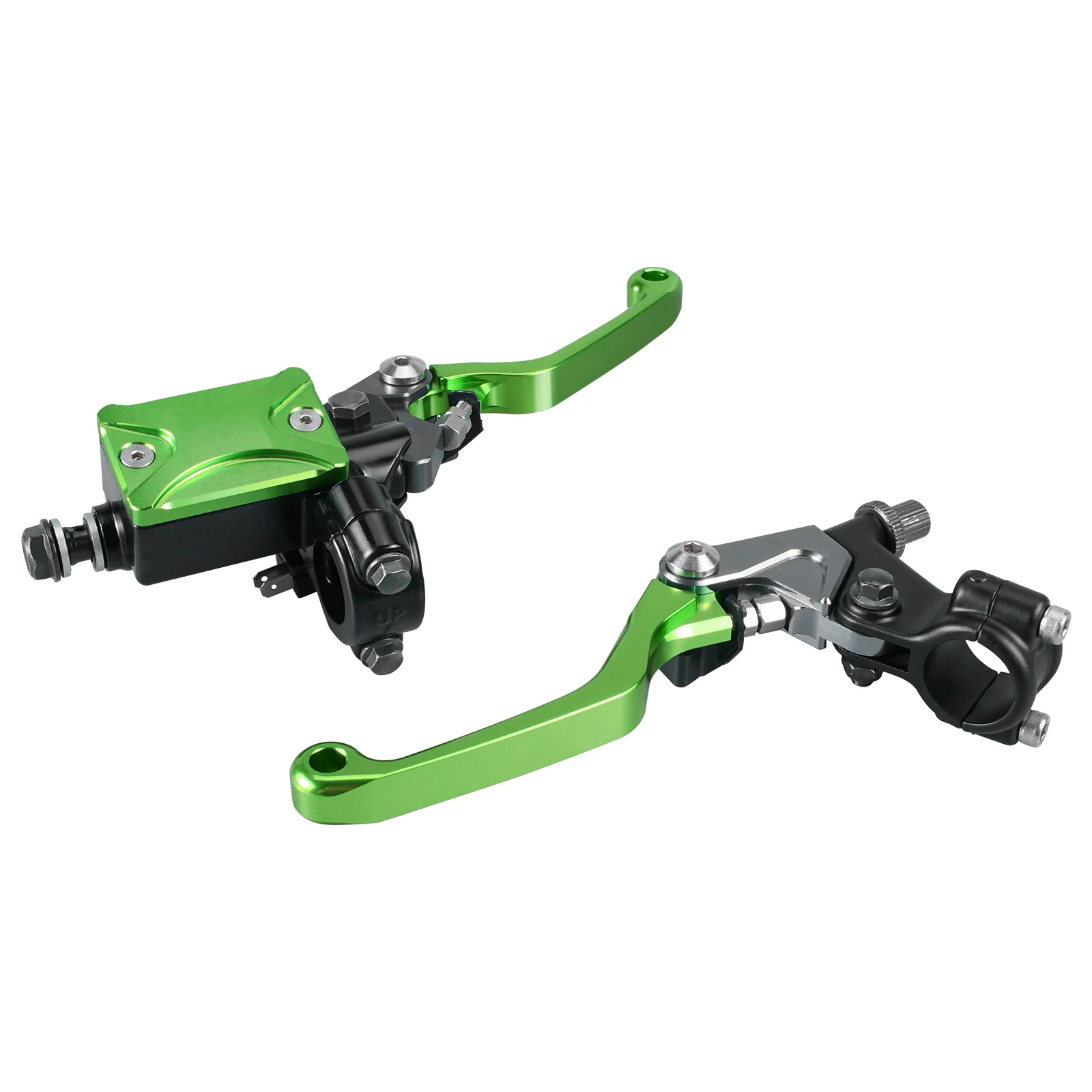 NICECNC pour Kawasaki KX 85 125 250 KXF 250 450 KLX moto levier d'embrayage de frein hydraulique maître de frein Kit de bouchon de réservoir de liquide