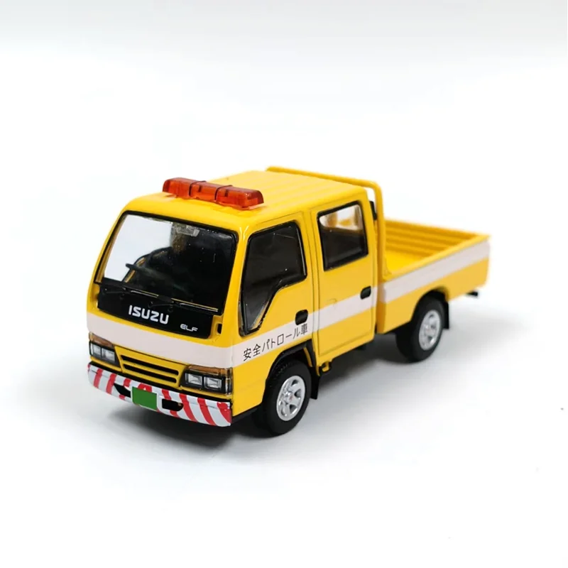 

DBGT model 1:64 Scale ISUZU ELF Light Truck Alloy Engineering Car Model Classic Hobby Collection Souvenir Ornament Display