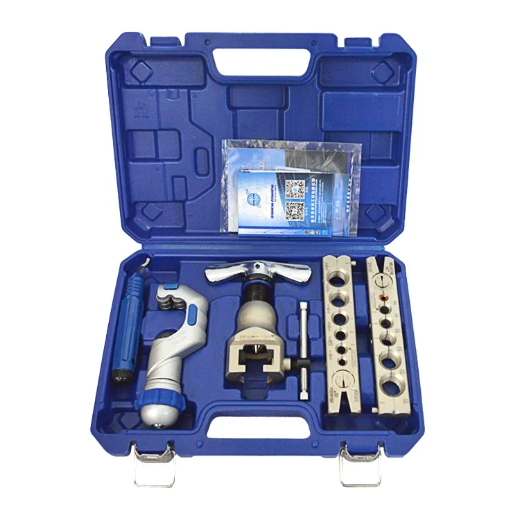 WK-806FTL Pipe Flaring Cutting Tool Set Tube Expander Copper Tube Flaring Kit Expanding Scope 6-19mm 1pc/lot