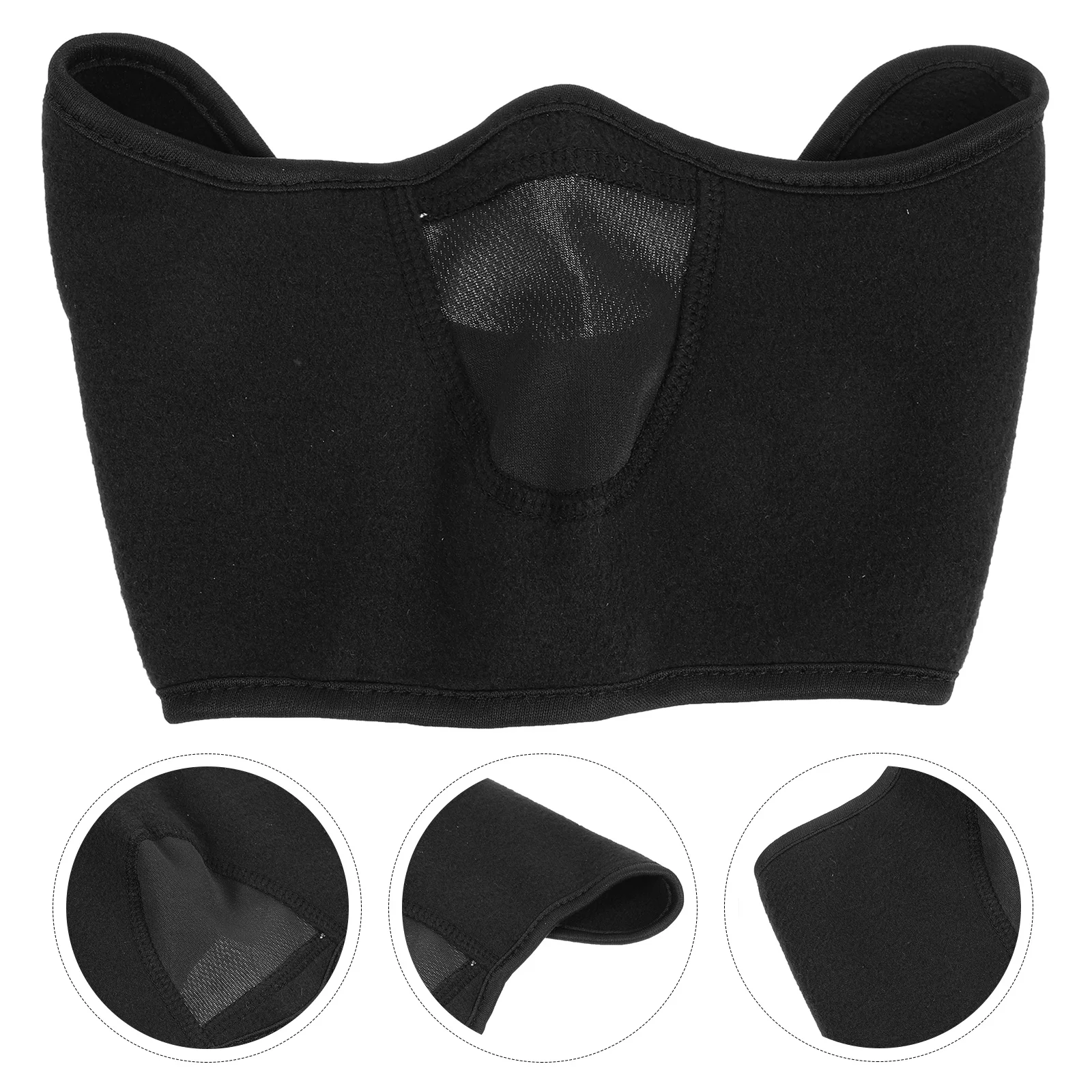 

Reusable Windproof Facial Mask Useful Neck Gaiter Protective Facial Cover Anti-Cold Neck Cover for Riding Outdoors