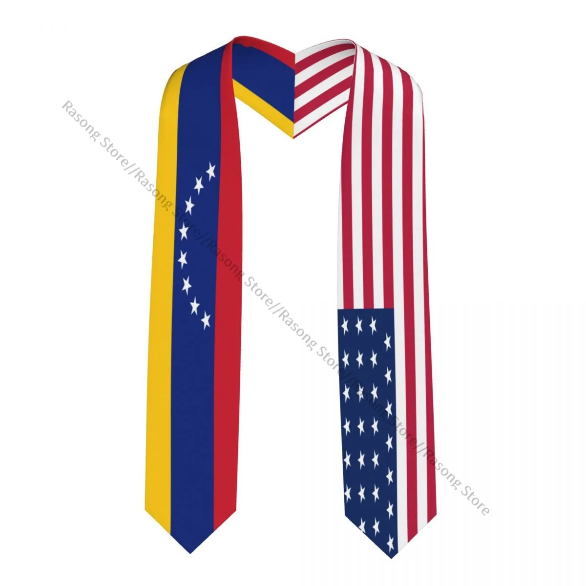 

Venezuela Flag Unisex Adult Graduation Stole Shawl for Academic Commencements Celebration Uniform