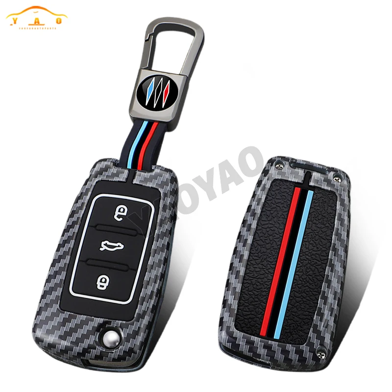 

Zinc Alloy +Silicone Car Key Case Car Key Full Cover for VW Volkswagen Polo Tiguan Passat Golf Jetta Lavida