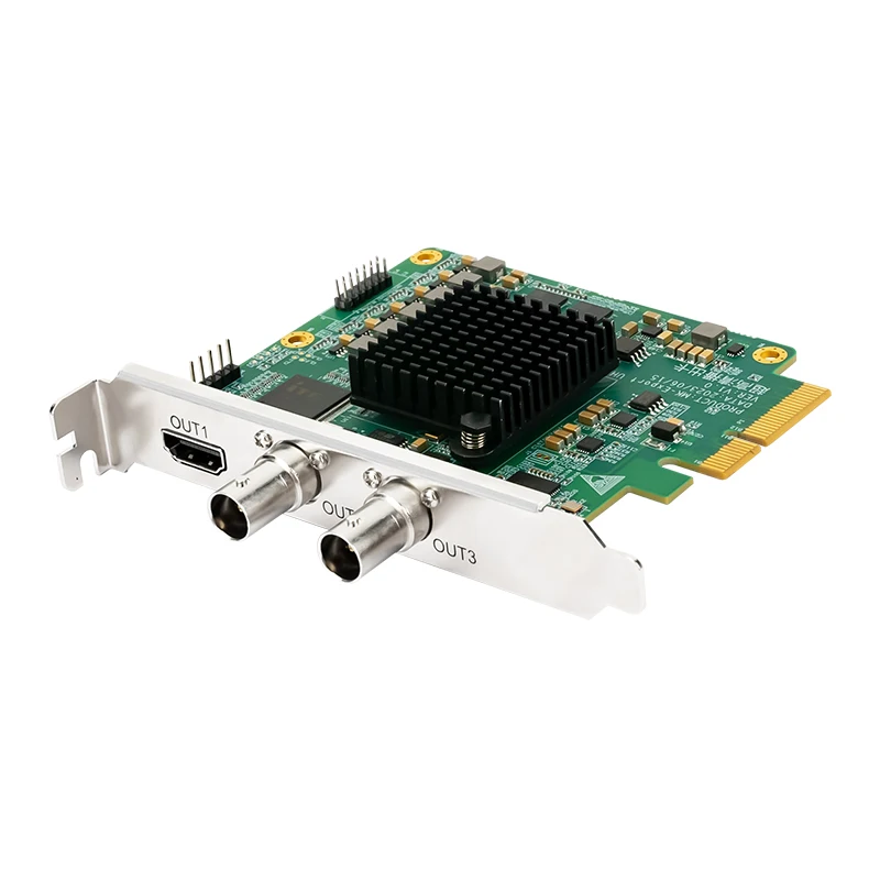 TC-210N3 HS 4K Output Card With 1HD MI+2SDI Display Audio & Video Accessory For Large Screen Splicing Output Capture