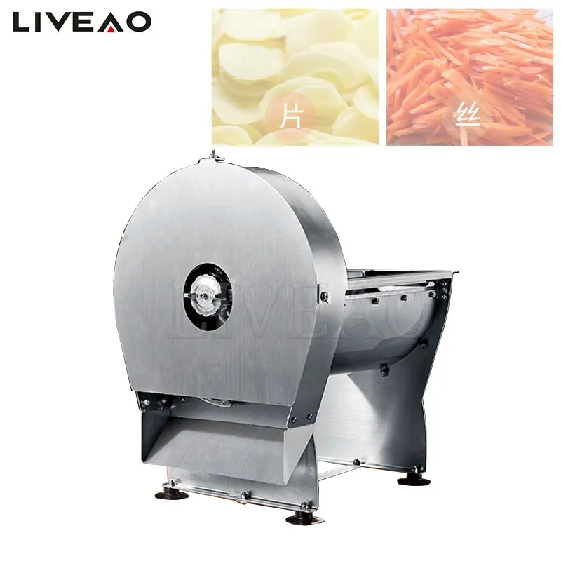 

Fruit Vegetable Cutter Potato Cutting Machine Adjustable Thickness Stainless Steel Potato Slicer