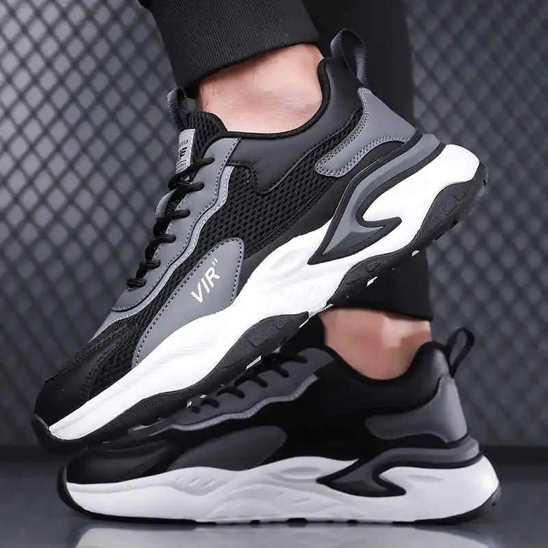 

With Holes Plateforme Men's Sports Basketball Vulcanize Gym Shoes Original White Men's Sneakers Sneachers Donna High Brand