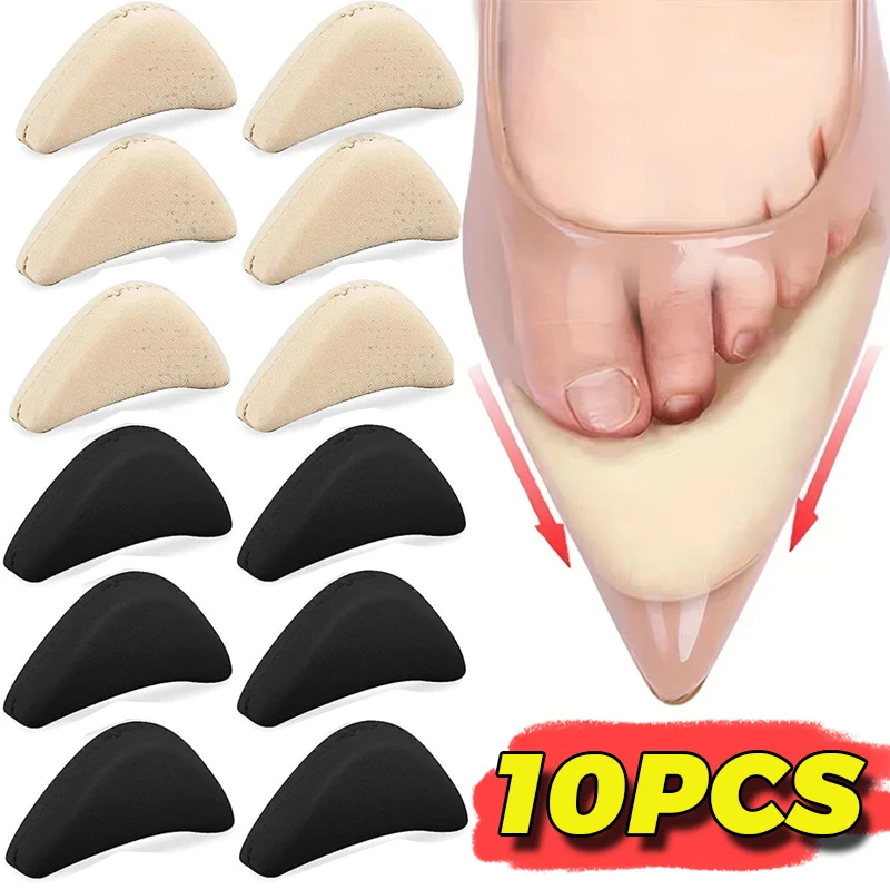 

2-10pcs Insert High Heel Forefoot Pads Toe Sponge Plug Insoles Cushion Pain Relief Protector Women Shoes Front Filler Cushion