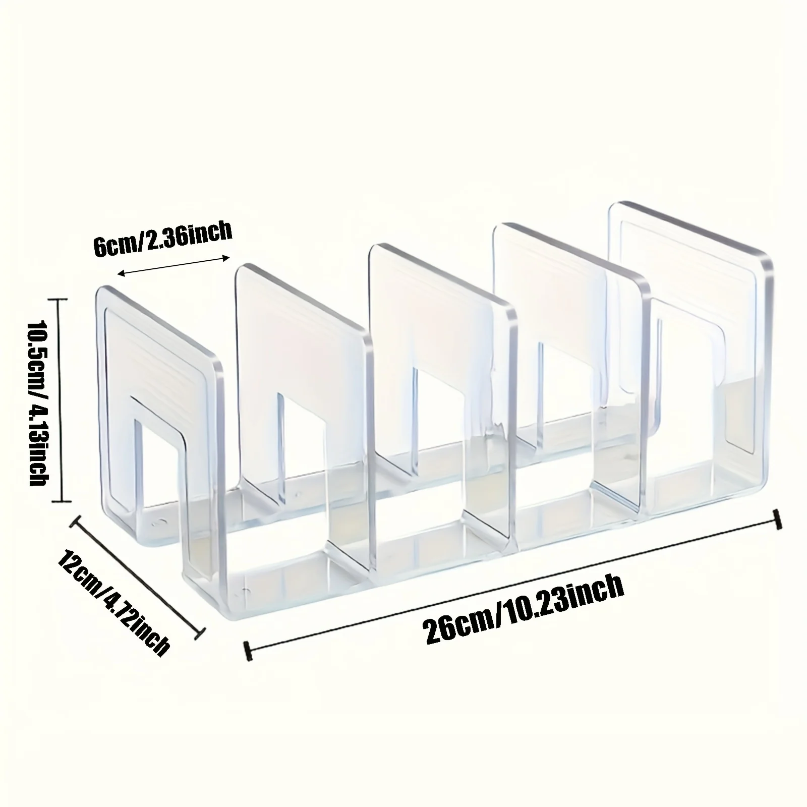 Bag Organizer, with Space-Saving Compartment Design, Transparent Compartmental Storage Solution for Handbags, Ties and Scarves