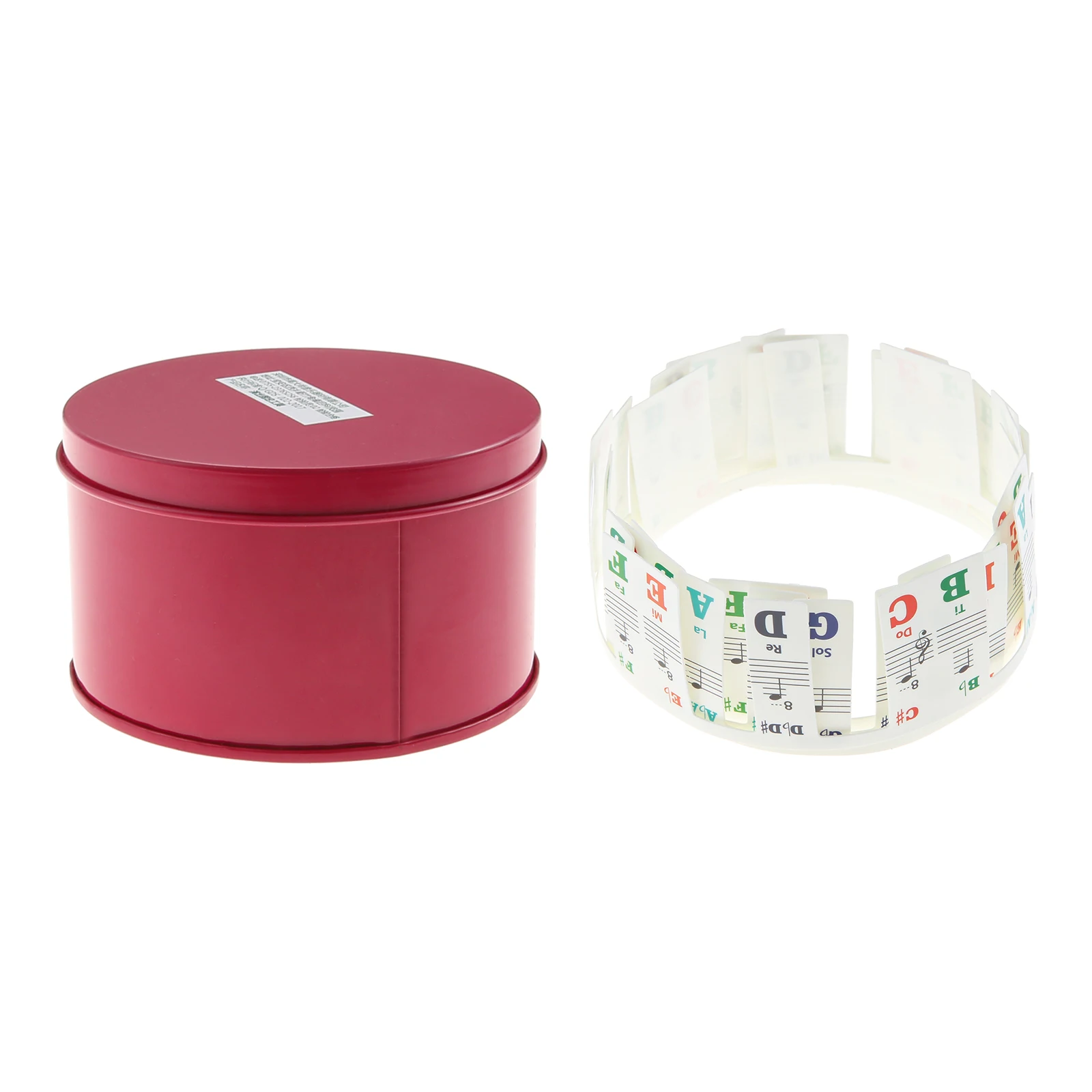 

88-Key Removable Piano Keyboard Sticker for Beginner Silicone Reusable Piano Keyboard Note Labels Guide Accessories for Learning