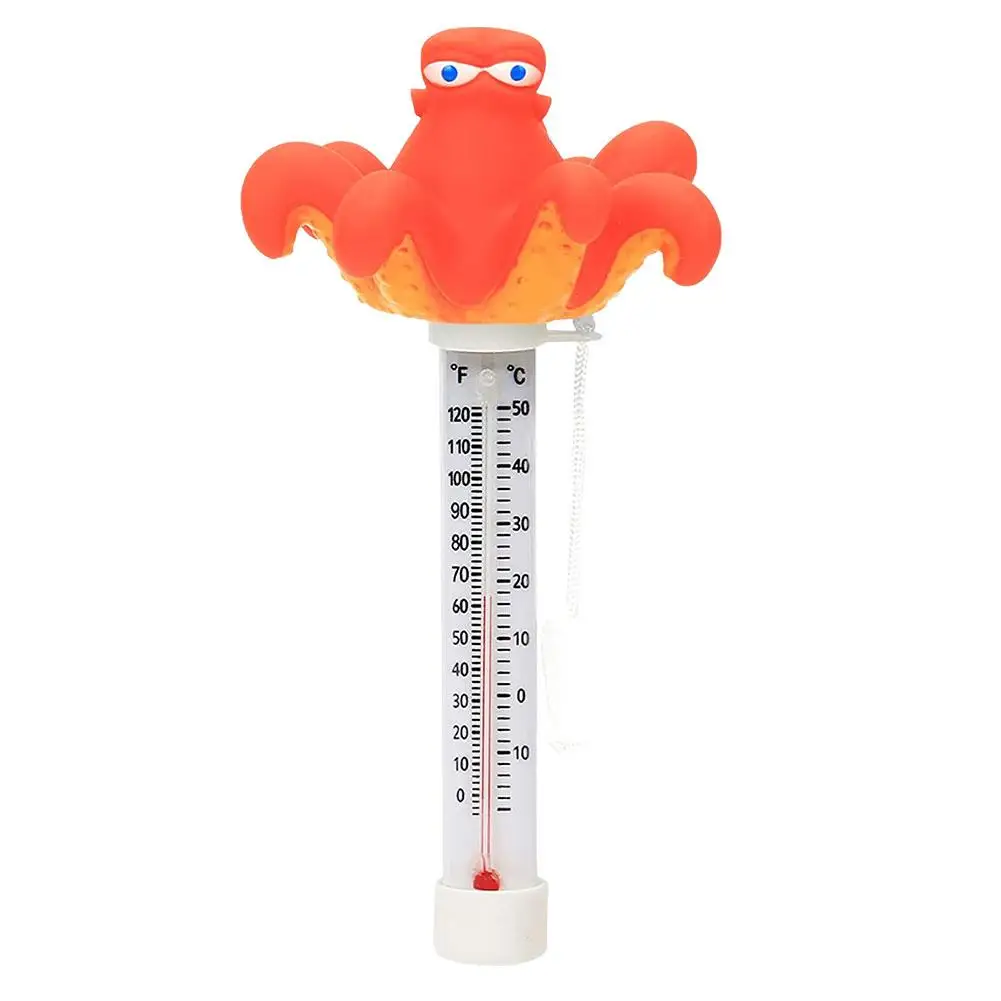 Animal Floating Pool Thermometer Pond Water Thermometer Shatterproof Baby Pool Thermometer Swimming C5C4