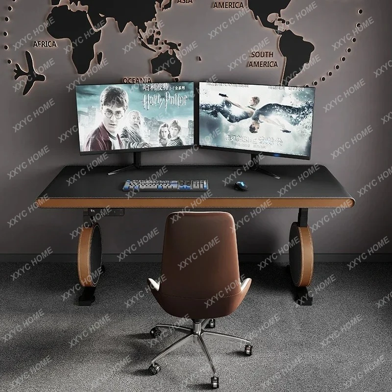 Cy56  New electric lifting table workbench intelligent standing office desk e-sports table