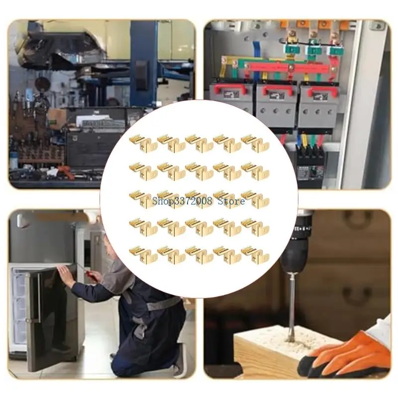 Upgrades Chair Connectors set 90 Degree Electrical Crimps Terminals Connectors