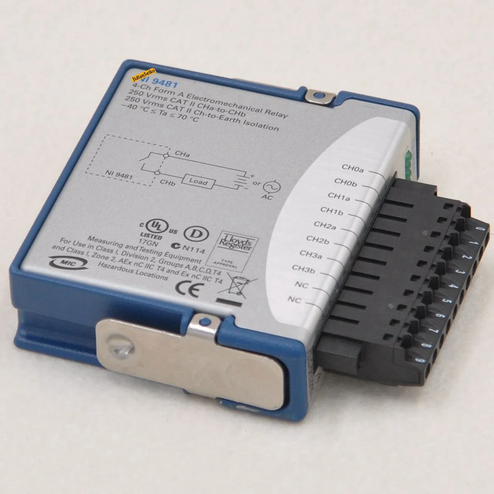 9481 4-Channel SPST Electromechanical Relay Module Used