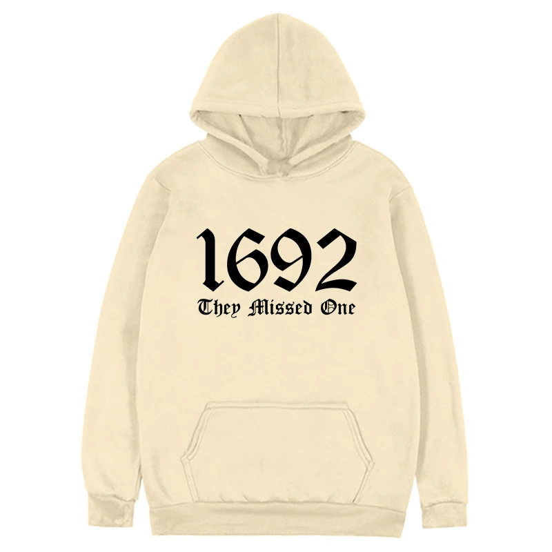 1692 Retro Halloween Hoodies Women Vintage Witches Sweatshirts Aesthetic Winter Clothes Women Gothic Tops