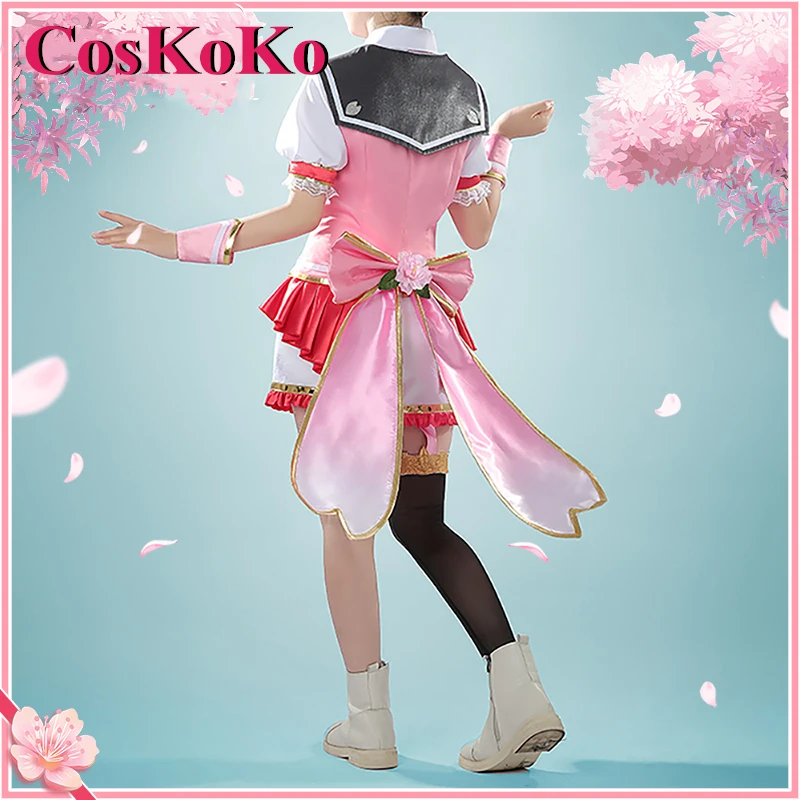 【Customized】CosKoKo Sakura Laurel Cosplay Game Umamusume: Pretty Derby Costume Combat Uniform Halloween Party Role Play Clothing