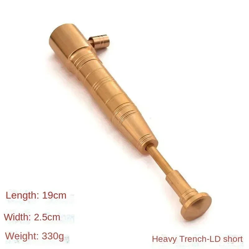 Unusual Lighter Cool Heavy Tribal Torch Model Gasoline Lighter Outdoor Adventure Series Fun Special Gift Smoking Attachment