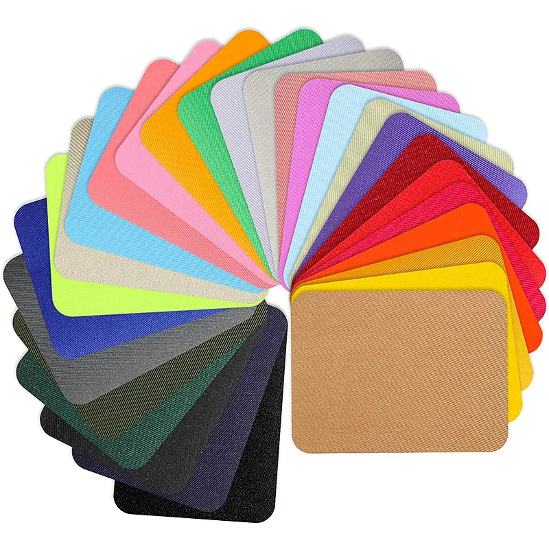 4 قطعة النسيج الحديد على بقع 12.5x9.5 سنتيمتر الخياطة على بقع الحديد على رقعة قطنية ذاتية اللصق للملابس DIY بها بنفسك جان إصلاح ديكور #2