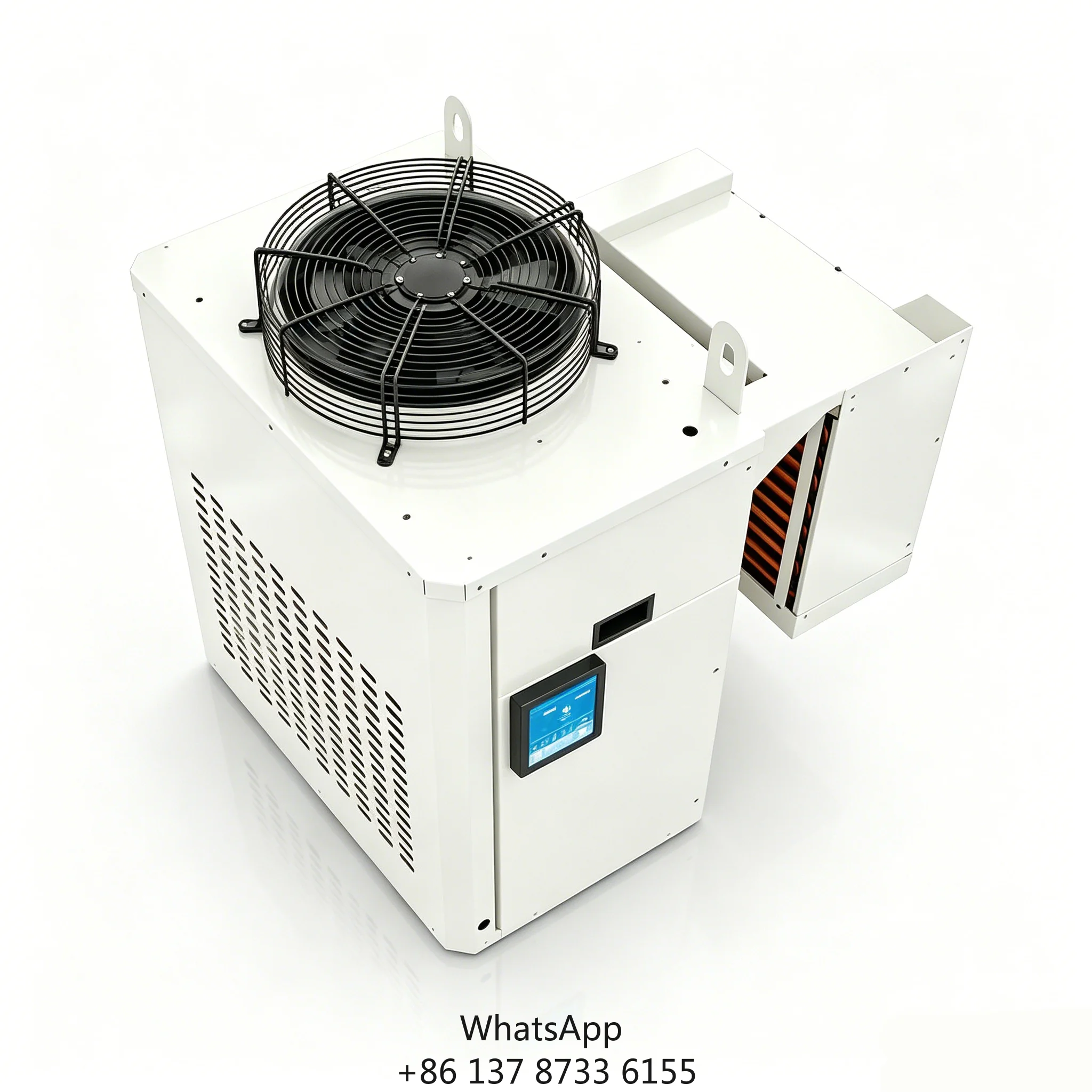Wall-Mounted Monoblock Condensing Unit With Inverter Scroll Compressor R290 Refrigerant Energy Saving Pump For Cold Room Freezer