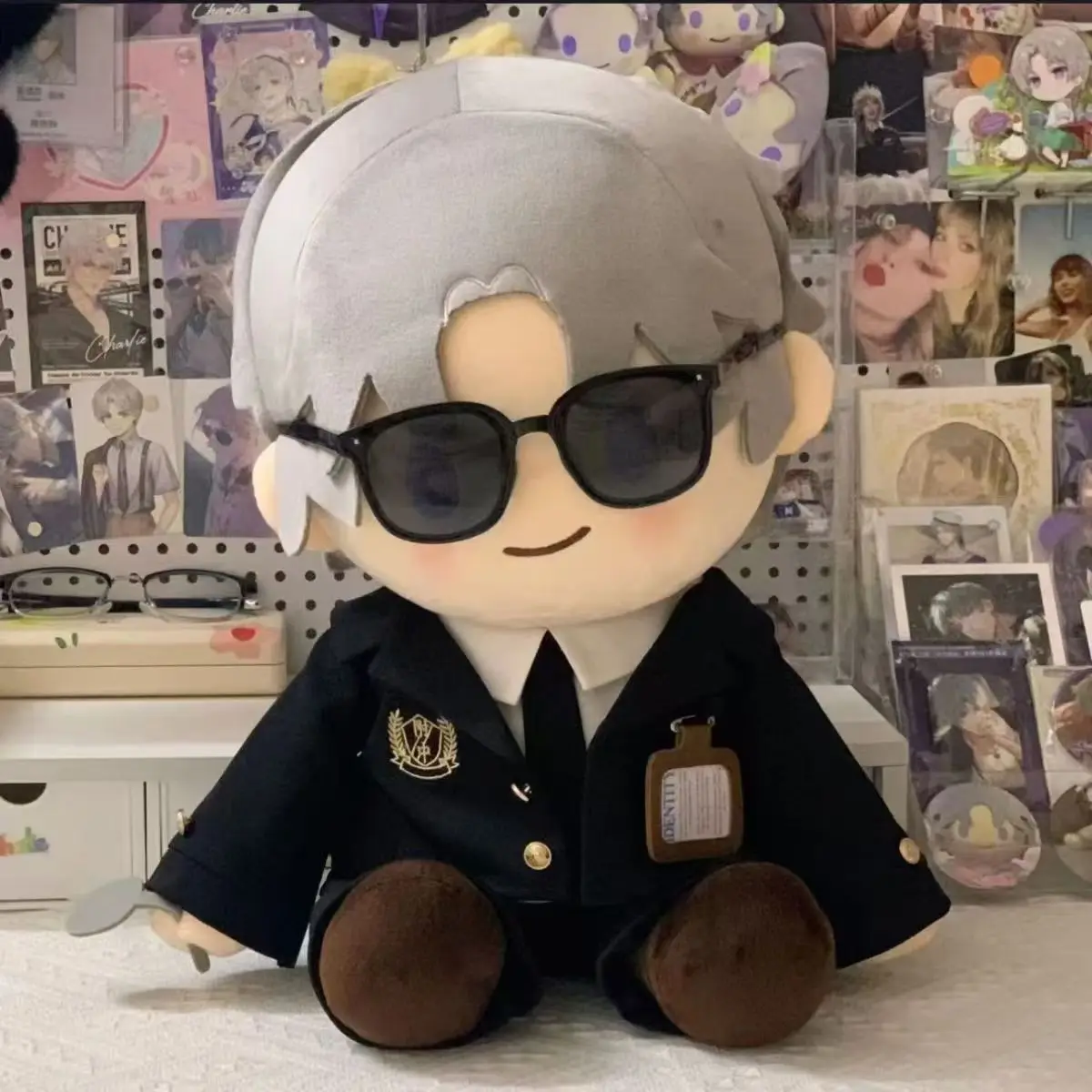 40cm Cotton Doll Suit Western Style Clothing Set Uniform Sitting Posture Toy Doll Clothes Doll Figure Sitting Ensemble