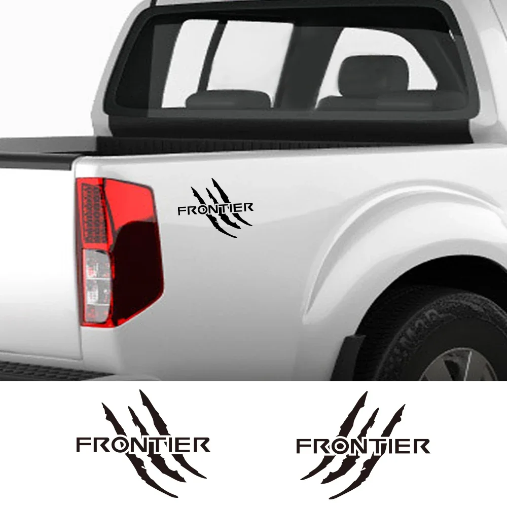 Car Scratch Styling Stickers For Nissan Frontier NP300 Nismo Truck Vinyl Covers Pickup Decor Decals Auto Tuning Accessories