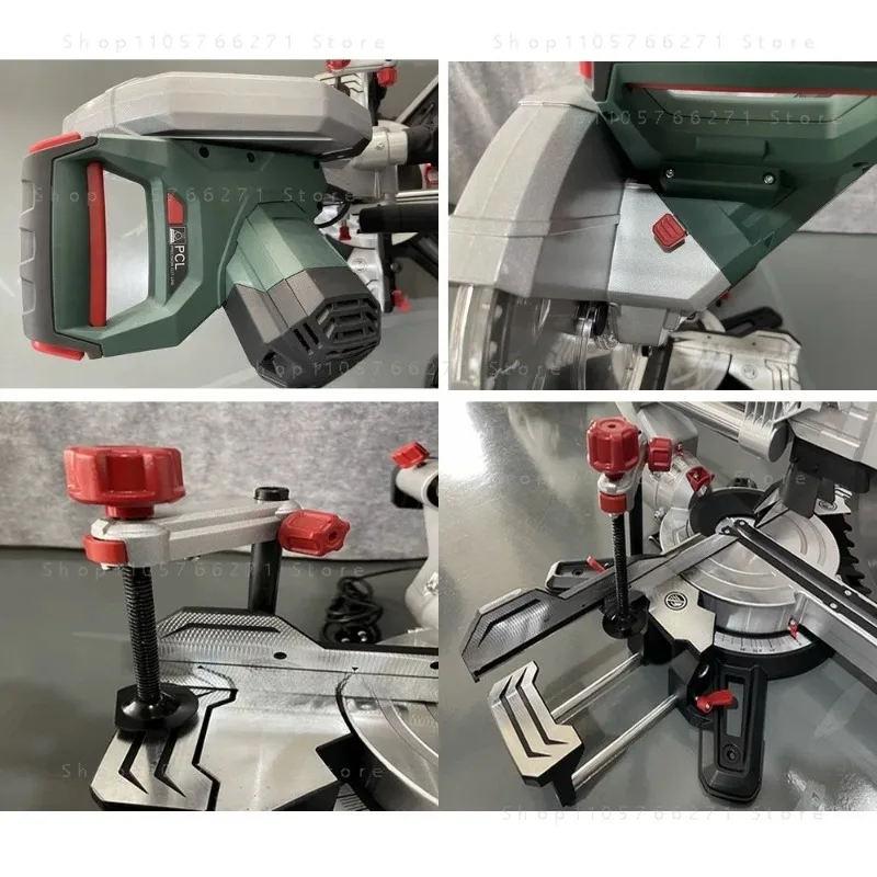 KS216M Woodworking desktop push-pull saw 305mm miter saw 8 inch aluminum alloy cutting machine KS305M