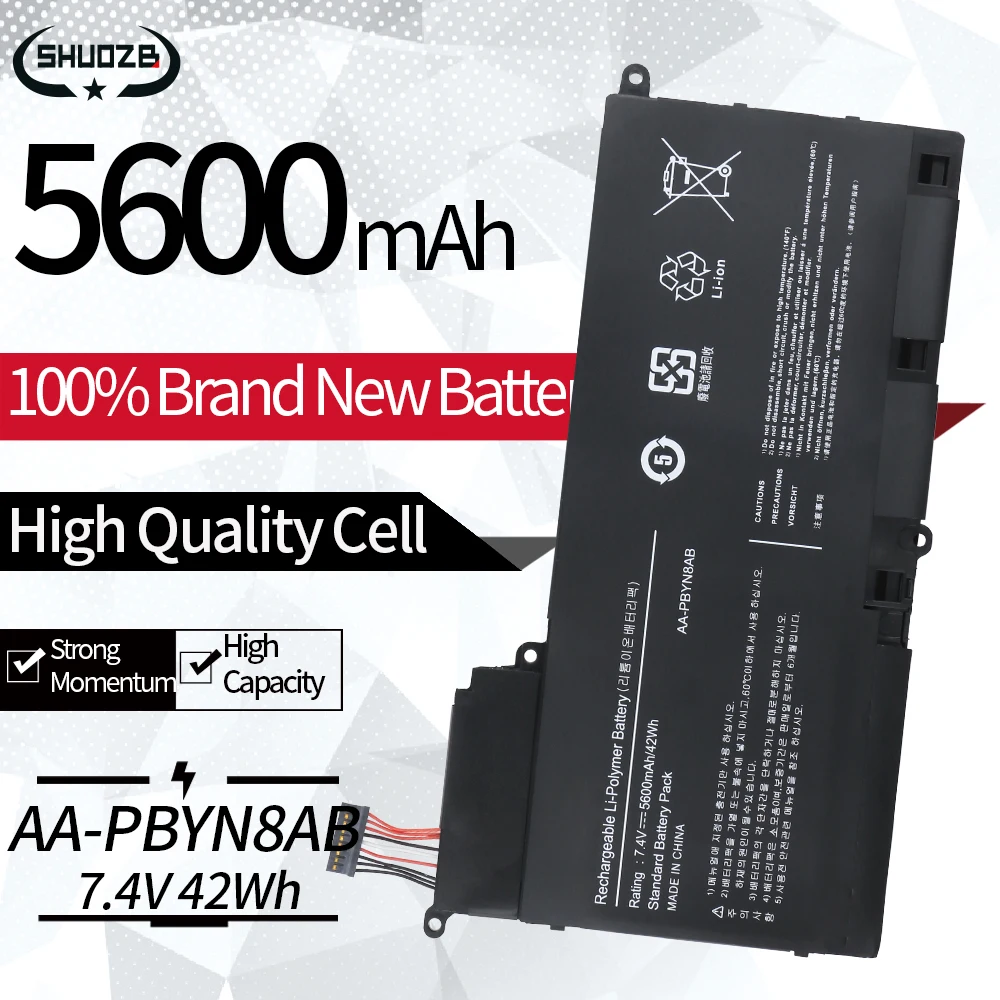 

Новый аккумулятор для ноутбука AA-PBYN8AB для Samsung NP530U4B NP530U4C NP535U4C NP520U4C 530U4C 535U4C BA43-00339A AA-PLYN8AB Бесплатные инструменты