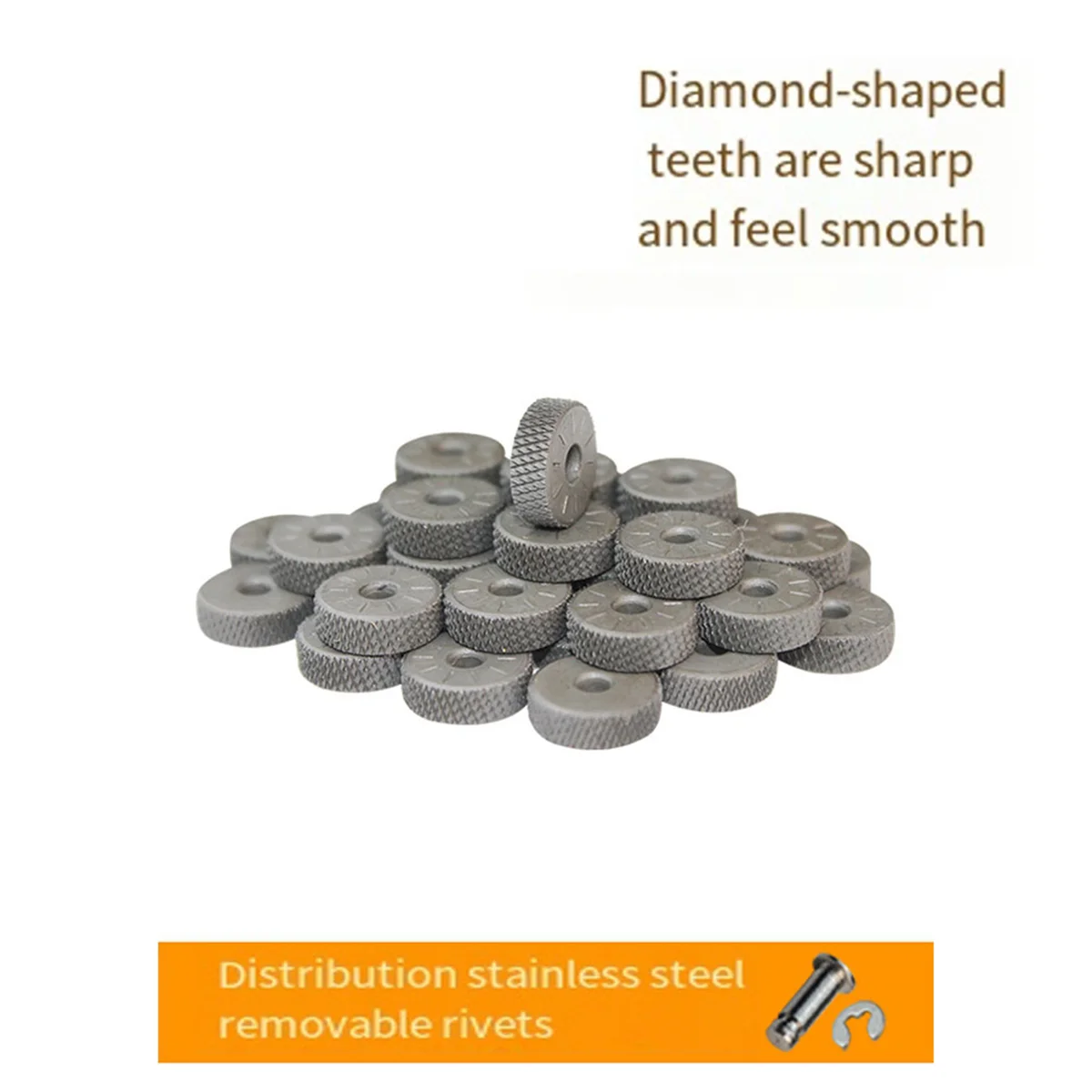 Suitable for ZIPPO Kerosene Lighter Steel Wheel Grinding Wheel Lighter Gear Sparkling Wheel Flint Wheel Accessories HY