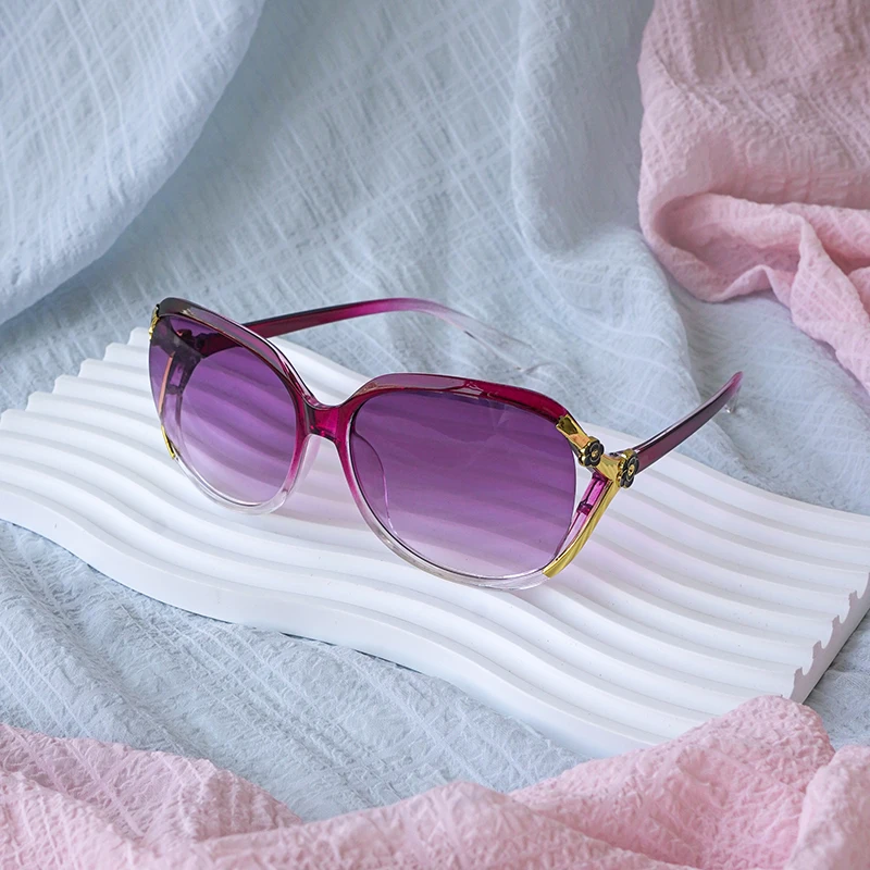 

Элегантные женские очки: роскошные и величественные солнцезащитные очки, очаровательные модные повседневные очки овальной формы для вечеринок и декора