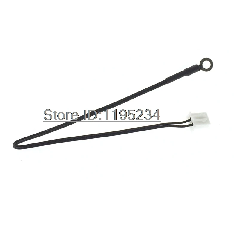 Line Ear Surface Mount Aperture 3.2mm NTC Thermistor Temperature Sensor Resistance 5k B Value 3470 Error 1%L=15CMXH2.54-2P Plug