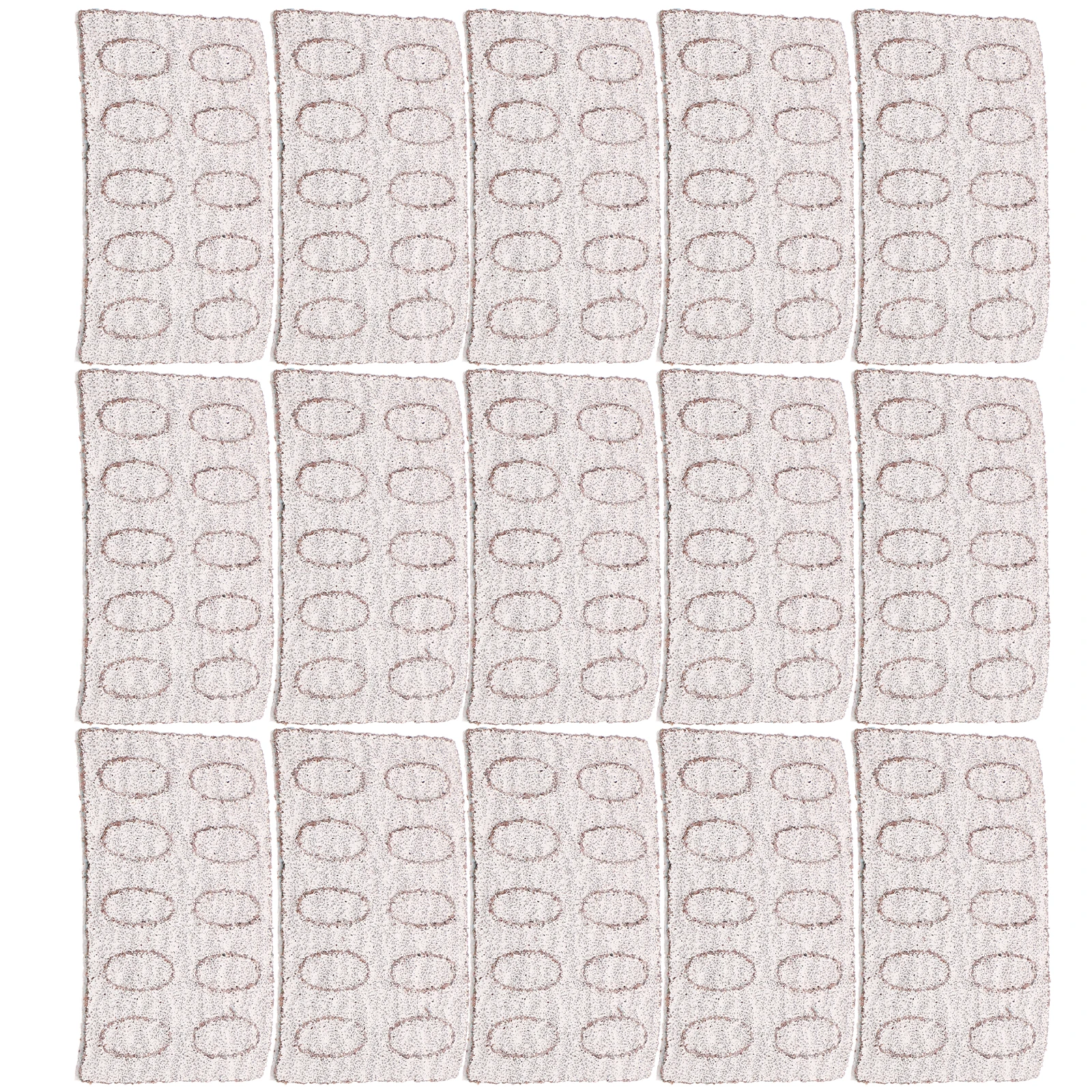 Feuilles de papier de verre pré-polissage, outils de manucure pour Nail Art, dissolvant de cuticules, tampons de ponçage, remplacement des ongles en sable, 25 pièces