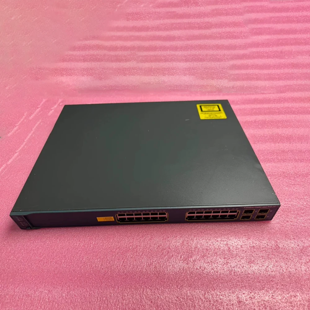24-port Full Gigabit POE Power Supply Switch 4-port Gigabit SFP WS-C3560G-24PS-E