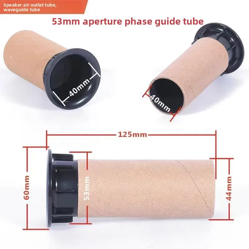 Vented Air Sound Tube for Professional Stage Subwoofer with 12 15  and 18 Inch Speaker Ports