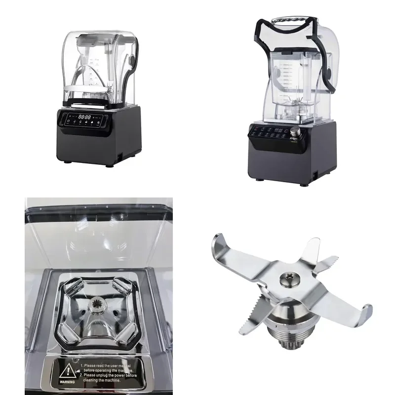 Heavy commercial mixer industrial grade power 2L capacity for large restaurant food processing plants