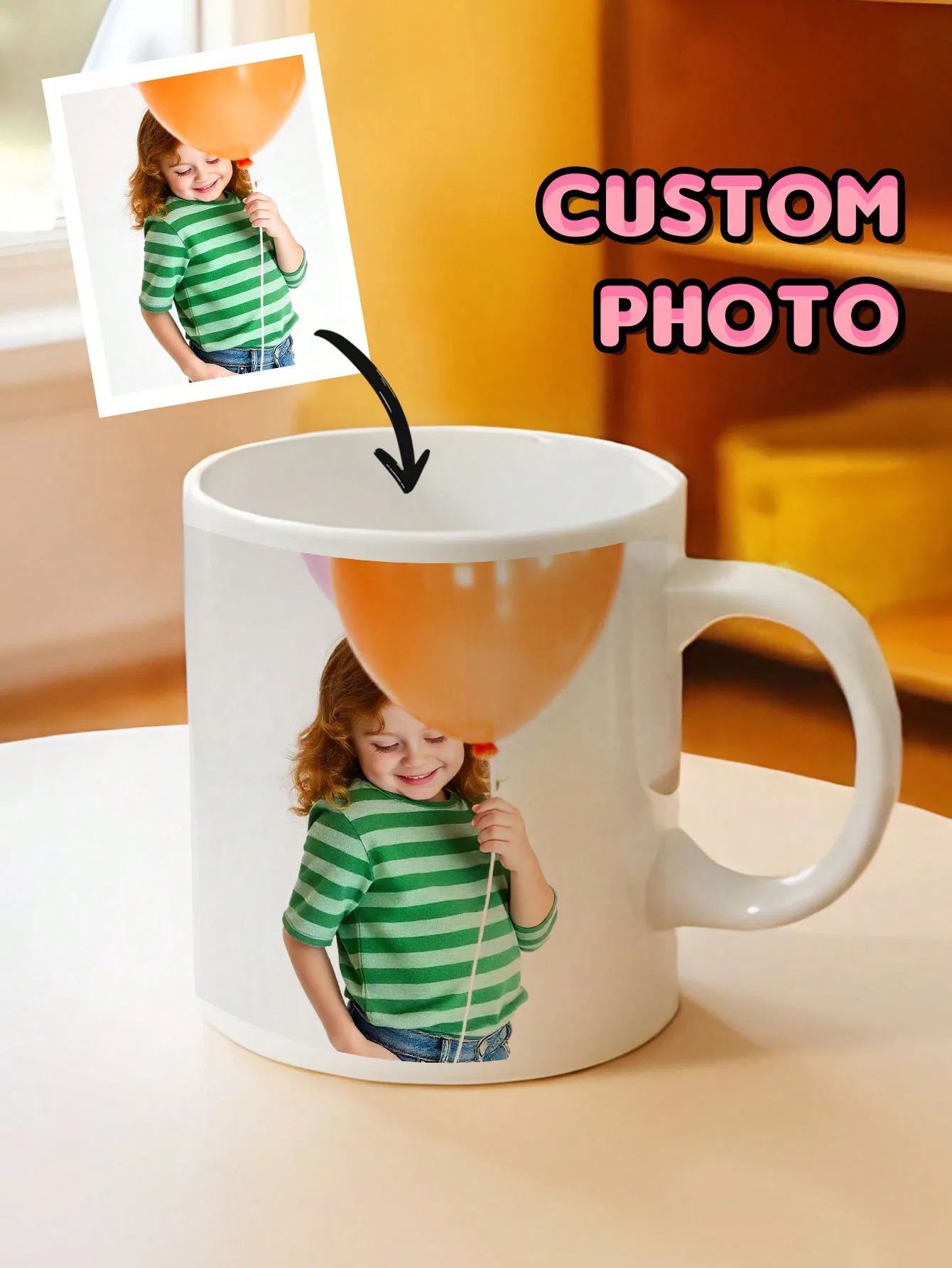 Custom Photo Mug Personalized Photo Coffee Mug Personalized Photo Anniversary Mug Personalized Gift for Kids