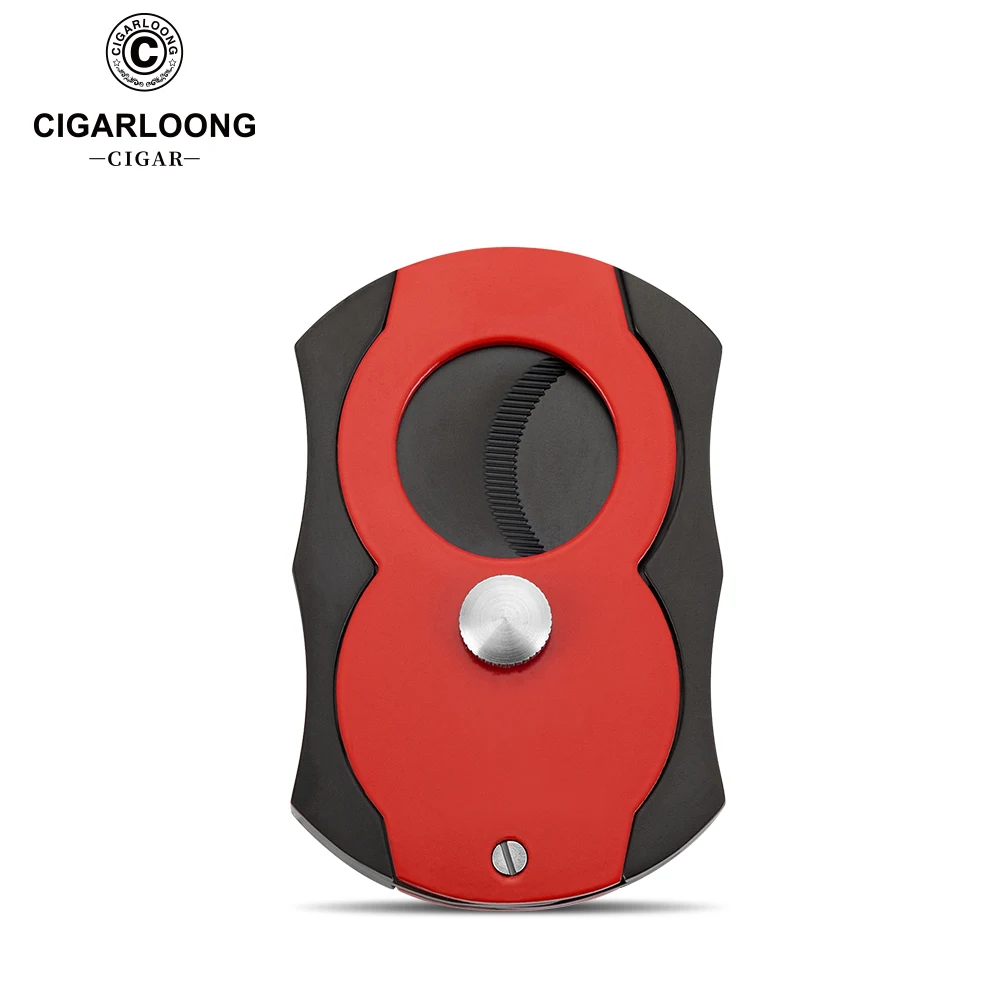 Cigar Cutter Sharp Stainless Steel Large Caliber Thick Double-edged Multi Style Portable Travel Cigar Accessories Cutter CE-25D2