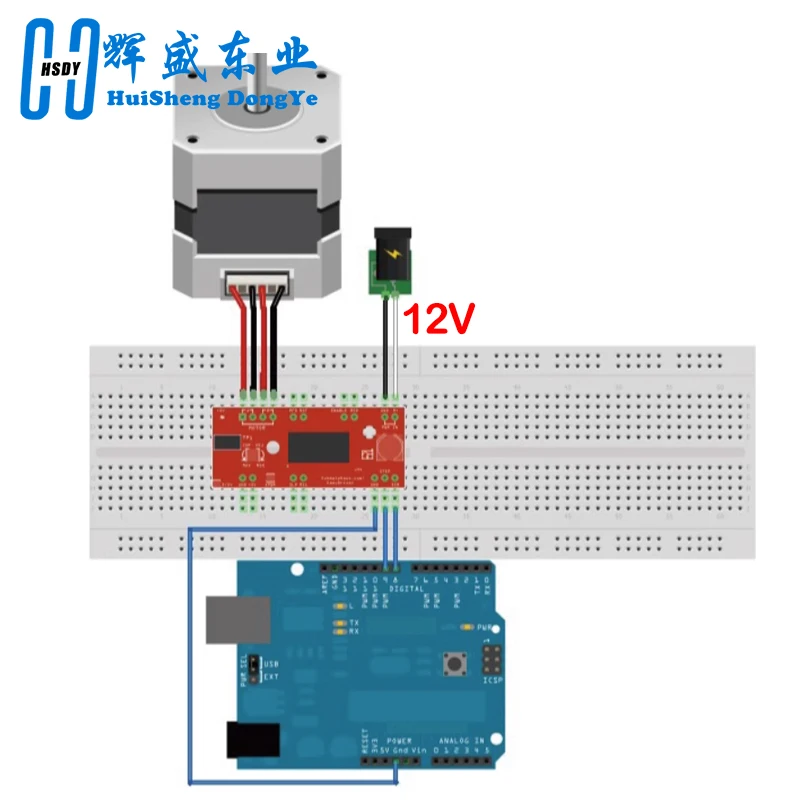 A3967 EasyDriver Stepper Motor Driver V44 For Arduino Development Board 3D Printer A3967 Module