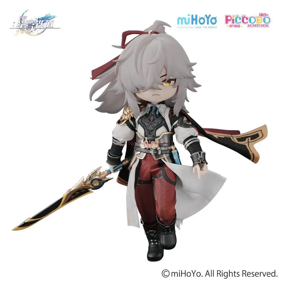 حقيقي 1/12 هونكاي: ستار السكك الحديدية جينغ يوان 16 سنتيمتر المنقولة الشكل تغيير الملابس دمية عمل تمثال جمع تمثال لعبة هدية