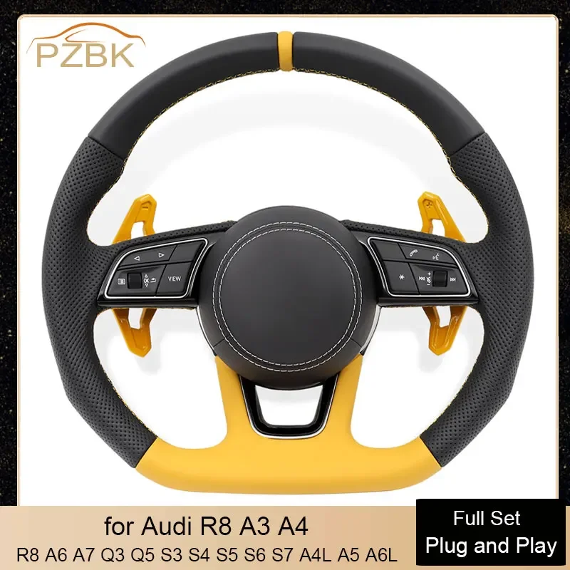 

Modified Car Steering Wheel Assembly Plug and Play Full Set for Audi A3 A4 A4L A5 A6L A7 A8L Q3 Q5 Q7 Q8 TT R8 Car Accessories